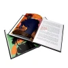 Well designed full color cheap custom hardcover book printing
