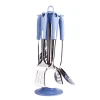 Wheat Straw Handle Stainless Steel Kitchen Cooking Tools Sets Kitchen Utensils