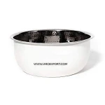 white & gold pedicure bowl
