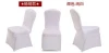 white spandex chair cover/white wedding chair cover