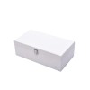 White wooden tea box different styles wooden gift box