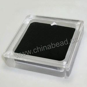 Wholesale acrylic magnetic cabochon stand jewelry packaging &amp; display