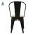 Import Wholesale Best price modern industrial style stackable vintage dining cafe restaurant cafeteria bistro iron tolix metal chair from China