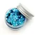 Import Wholesale Body Iridiscent Cosmetics Glitter Powder/New Cosmetic Hexagon Cosmetic Jar Glitter from China