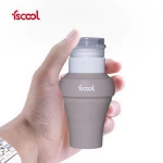 Wholesale BPA Free Reusable Portable Travel Makeup Set Collapsible Silicone Travel Shampoo Bottle