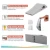 Import Wholesale Cheap Gray Color Heavy Door Wedge Doorstops Rubber Stop with Stopper Holder from China