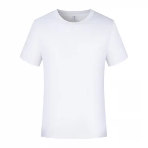 Wholesale Cheap Promotion T Shirt Men Plain Short Sleeve