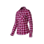 Wholesale 100% Cotton Custom Design Fashionable Woven Label Casual Autumn Check Button Up Shirts For Womens From Bangladesh