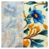 Wholesale Custom Design Floral Breathable 145gsm Woven Printing 100% Linen Plain Fabrics for Workwear