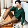 wholesale custom knitted mens cashmere sweater