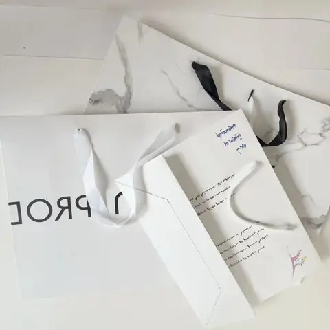 Buy Wholesale Custom Printed Logo Luxury Paper Bags Shopping Gift Paper ...