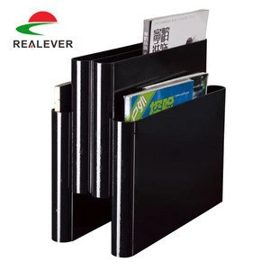 Wholesale desk-standing book holder magazine rack PP desk book rack