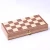 Import Wholesale Educational Toys Personalized Wood International Chess Games Set Luxury Foldable Wooden Chess Set With Chessboard from China