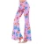 Import Wholesale Floral High Waist Trousers Casual Wide Leg Women Flare Pants from China