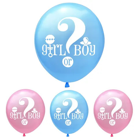 Buy Wholesale Gender Reveal Balloons 12 Inches Latex Balloons For Baby ...