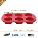 Wholesale Heat Resistant Nonstick BPA Free Silicone Cake Mould Tools