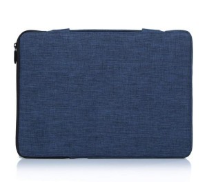 Wholesale Laptop Sleeve Case Cover Bag Dark Bule 14-15.6 Inch Business laptop bag with handle OEM ODM Custom