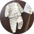 Import wholesale latest newborn baby boy  boutique clothing set fashion cute organic cotton baby clothes set from China