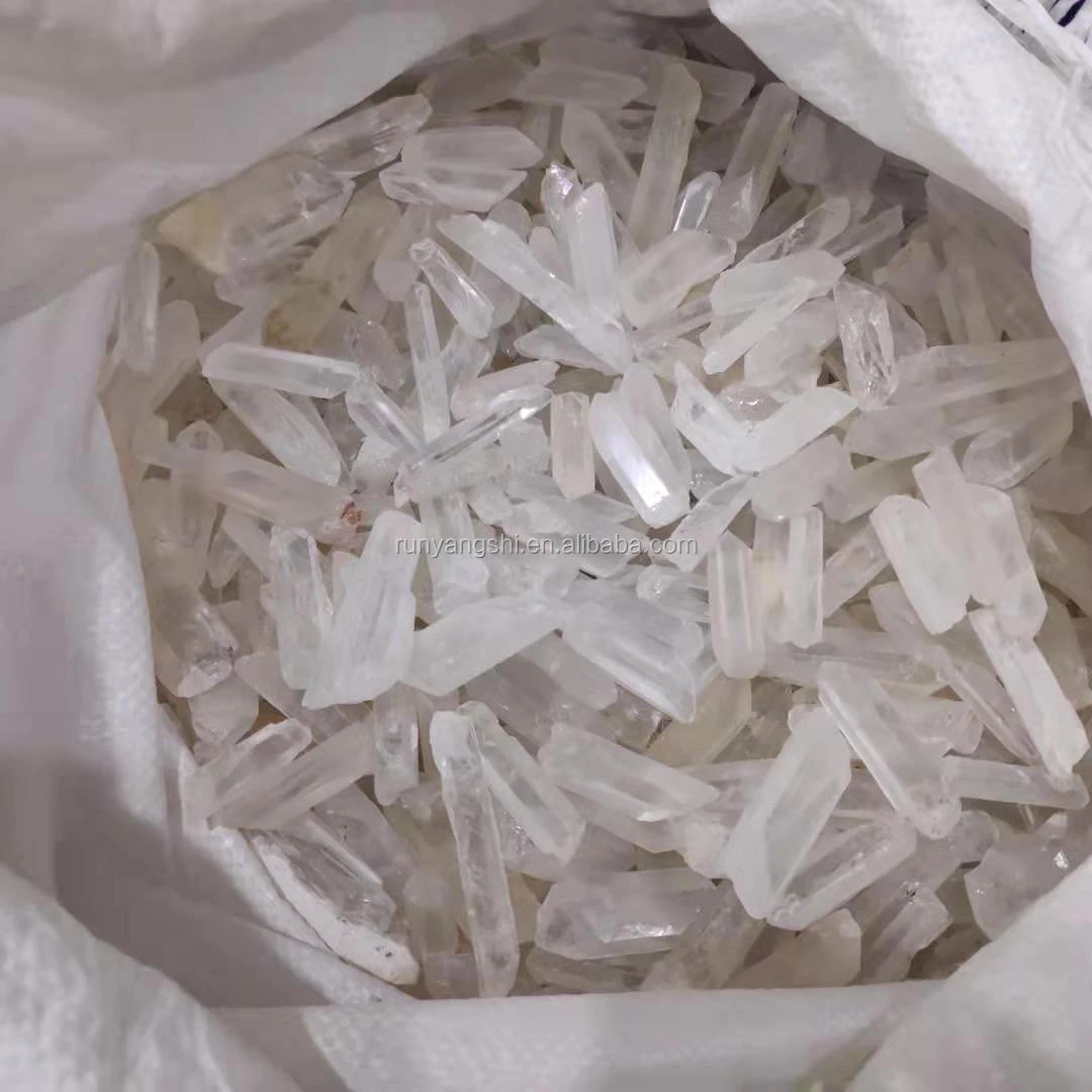 wholesale natural crystal terminated point raw clear quartz for healing
