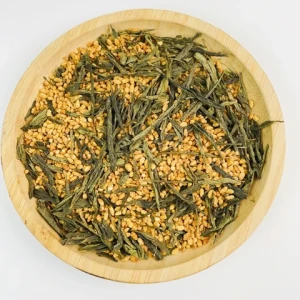 Wholesale OEM Factory Customizable Japanese Style Full Grain Genmaicha Sencha Green tea