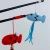 Import Wholesale pet toys 40CM 3 color interactive cat toy fish from China