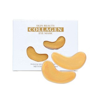Wholesale Private Label Enrich Nutriments Hydrogel Eye Patch Gold Collagen Gel Pad Sleeping Eye Mask