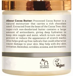 Wholesale Private Label Organic Raw Cocoa Butter