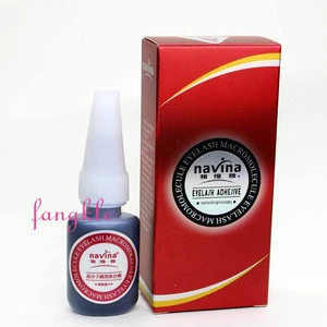 Wholesale professional narvina 10g strong black false eyelash extension glue