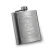 Import Wholesale Promotion Drinkware Hip Liquor Whiskey Alcohol Flask Funnel Cool Embossed Metal Stainless Steel 7oz from China