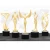 Import Wholesale Quality STOCK metal trophy statuette body custom gold metal sculptures for gift souvenir from China