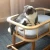 Import Wholesale solid wood practical durable fun high density comfortable padded cradle bed for pet cat from China