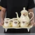Import Wholesale Tea Set for 6 People Set 8pcs Coffee Cup and Saucer Ceramic Coffee Cups Set from China