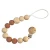 Import Wholesale Teether Beaded Silicone Baby Pacifier Clip with wooden beads from China