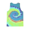 Wholesale tie dye tank top cotton sleeveless t shirt for men hip hop