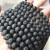 Import Wholesale Tier-5A 4-20mm Lava Stone Supplier Bulk Sale Natural Stone Volcanic Round Black Lava Beads for Jewelry Making from China