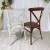 Import Wholesale white iron frame stackable  restaurant outdoor wedding chair from China