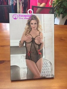 Wholesaler top quality best price amazing women open crotch spider pattern sexy full body stocking