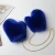 Import Winter USA Fashion Warm Faux Fox Fur Straw mittens with neck chain Women&#x27;s  Plus Velvet Thick Plush Furry Mittens Trend gloves from China