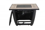 Without Seasonal Restrictions Outdoor Smokeless Gas Fire Pit Table