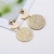 Import Women High Quality Rattan Wicker Handmade Earrings Woven Wooden Geometric Earrings from China