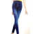 Import Womens sexy jeans high waist denim print leggings with pocket from China