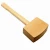 Import Wood Hand Tool Wood Hammer Wooden Mallet Ice Hammer &amp; Mash Garlic Hammer, Made of Beech from China