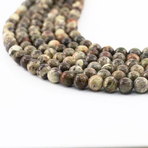 XULIN L-0129 All Size Ocean Jasper Natural Gemstone Beads Jewelry Making Loose Stone Beads For DIY
