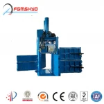 YD series Electric vertical hydraulic cotton baler textile cloth recycling bailing machine