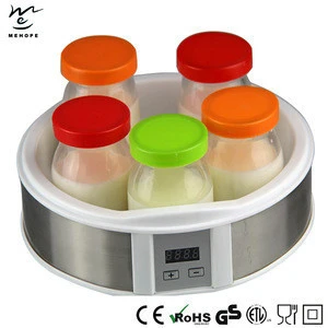 Yogurt Makers with stainless steel Covered edge