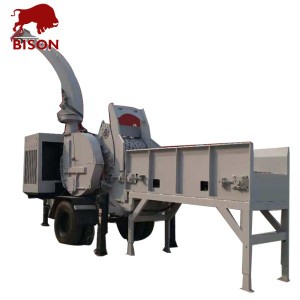 Yulong T-Rex6585A Mobile large capacity wood chipping machine