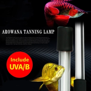 ZAOHETIAN Led T8 Underwater LED aquarium lamp Fish tank arowana tanning lamp diving LED waterproof aquarium lamp