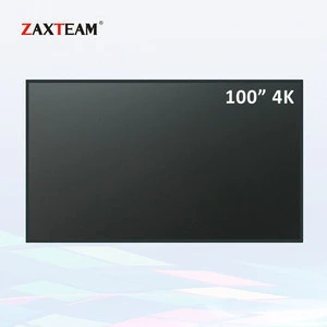 ZAXTEAM 100 inch 4K UHD Large Size LCD Monitor Used for Video Surveillance Commercial Display