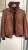Import Slim Fit Bomber Hoodie Vintage Waxed Brown Men's Biker Leather Jacket from Pakistan