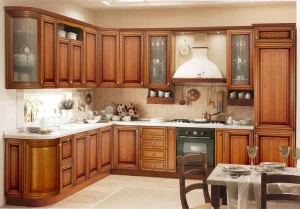 Laminated Wood Kitchen Cabinet